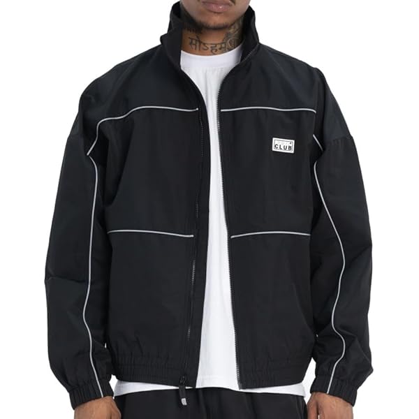 Amazon | [プロ クラブ] ベロア セットアップ size L ブラック 黒上下